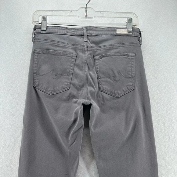 AG Adriano Goldschmied Jeans Womens 27R Prima Mid-Rise Cigarette Denim Gray - Picture 5 of 11